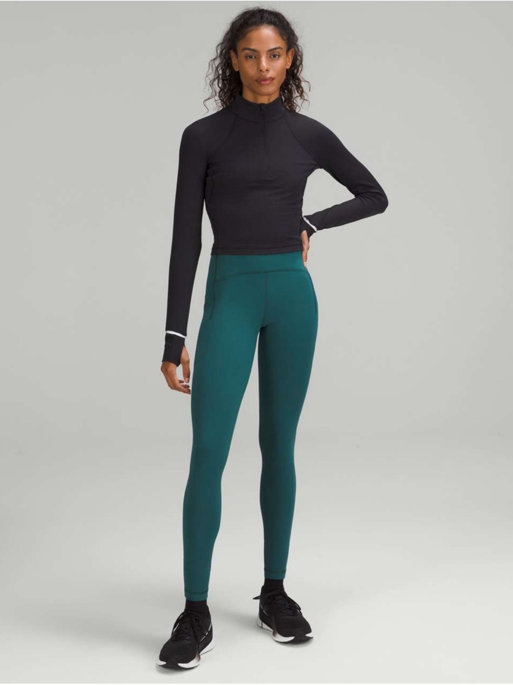 Lululemon Swift Speed High-Rise Tight Brushed Luxtreme Green Jasper Size 8